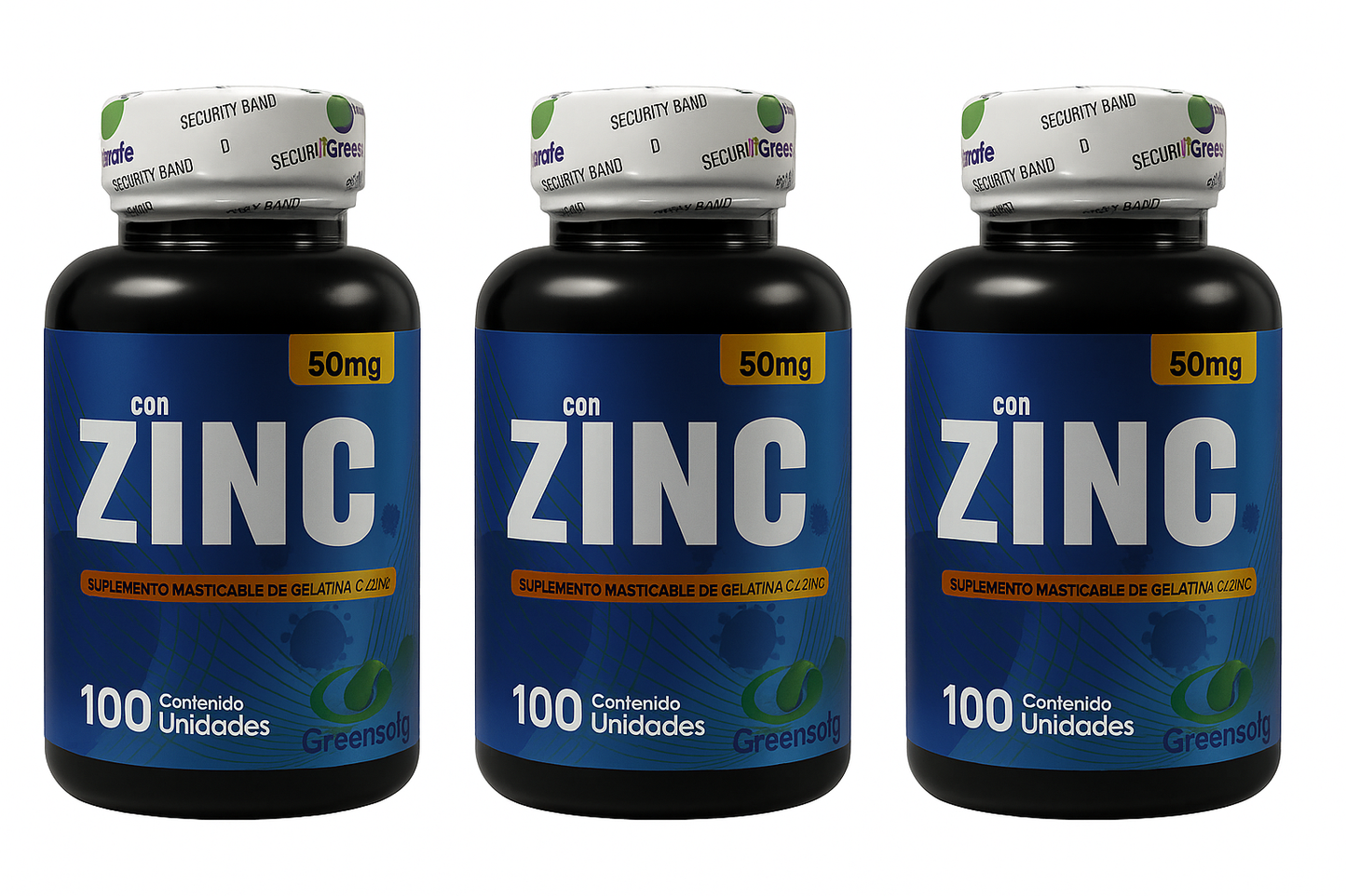 NutraVida Zinc 50 mg – Inmunidad, Energía y Vitalidad