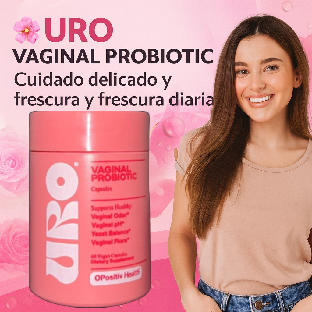 URO Probióticos Vaginales – Equilibrio y bienestar íntimo femenino