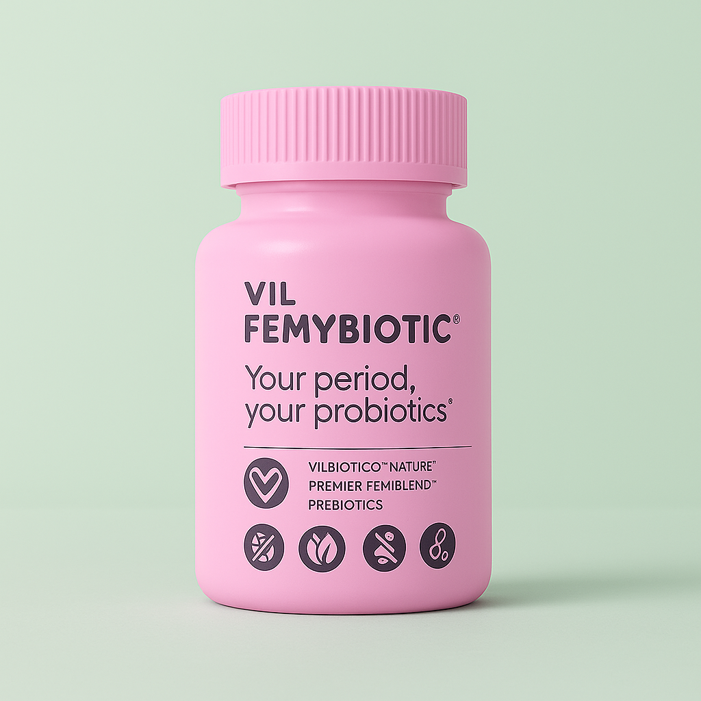 FemYBiotic™ – Equilibrio hormonal y alivio de cólicos | NutraVida