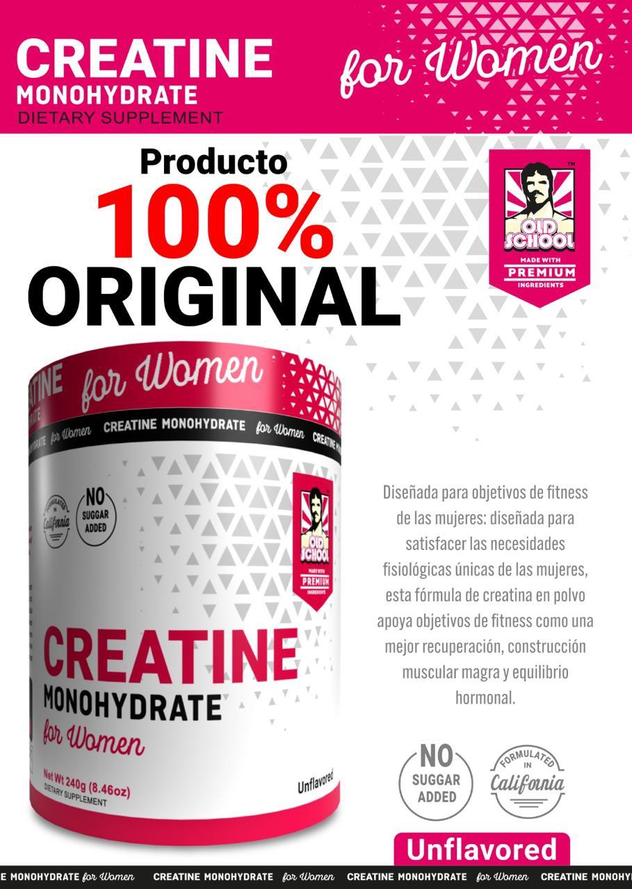 Creatina con BCAA + Colágeno para Mujeres