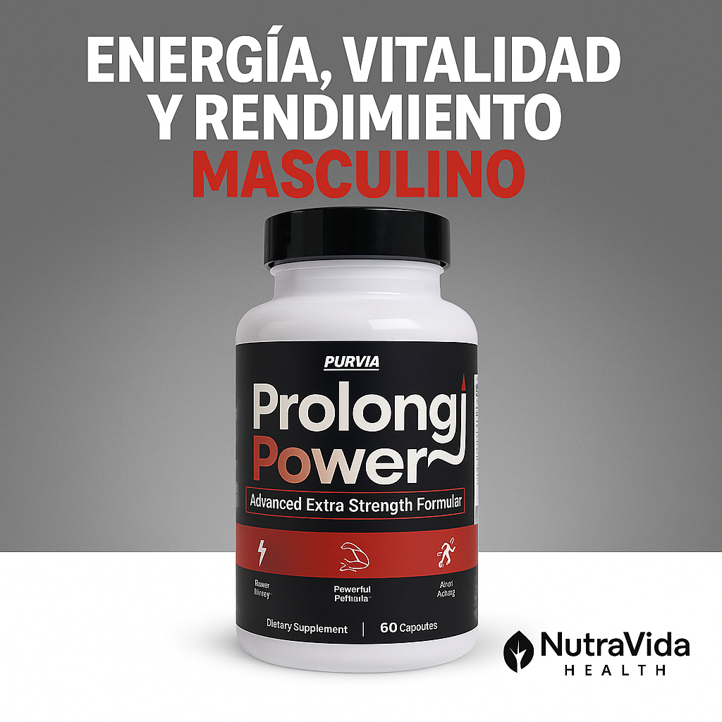 Prolong Power | Energía, vitalidad y rendimiento masculino natural